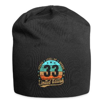Update Level Up 33 Jahre Limited Edition Retro - Jersey-Beanie - Schwarz - Vorne