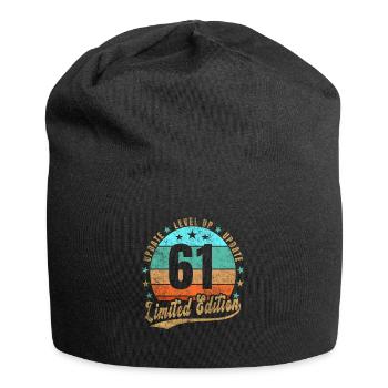 Update Level Up 61 Years Limited Edition Retro - Jersey Beanie - black - Front