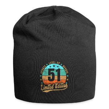 Update Level Up 51 Years Limited Edition Retro - Jersey Beanie - black - Front