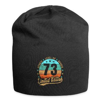Update Level Up 73 Jahre Limited Edition Retro - Jersey-Beanie - Schwarz - Vorne