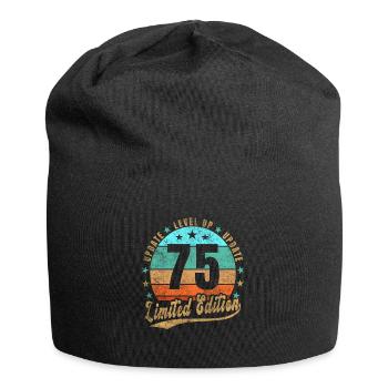 Mise à jour Level Up 75 Ans Édition Limitée Rétro - Bonnet en jersey - noir - Devant
