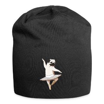 Drôle de ballerine Chien Danse Ballet Carlin - Bonnet en jersey - noir - Devant