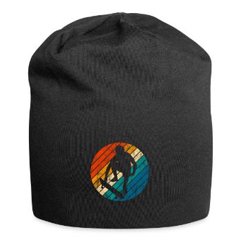 Skateboarder Skateboard Skater Skate Skateing - Jersey Beanie - black - Front