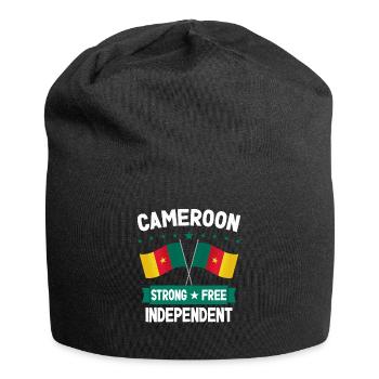 Cameroon - Jersey Beanie - black - Front