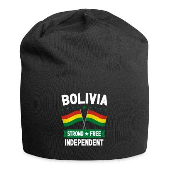 Bolivie - Bonnet en jersey - noir - Devant