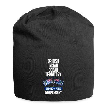 British Indian Ocean Territory - Jersey Beanie - black - Front