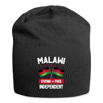 Malawi - Jersey Beanie - black - Front