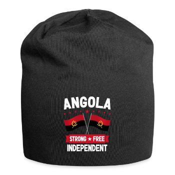 Angola - Jersey Beanie - black - Front