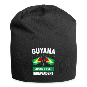 Guyana - Jersey Beanie - black - Front