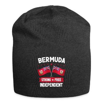 Bermuda - Jersey-Beanie - Anthrazit - Vorne