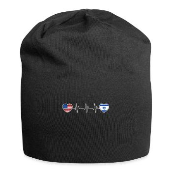 Israel - Jersey-Beanie - Schwarz - Vorne