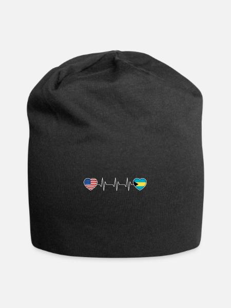 Bahamas - Jersey-Beanie - Schwarz