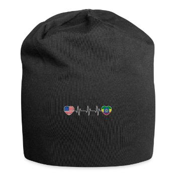 Ethiopia - Jersey Beanie - black - Front