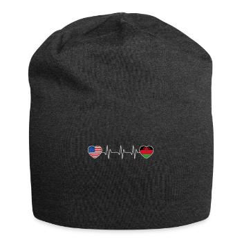 Malawi - Jersey Beanie - charcoal grey - Front