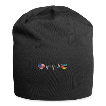 Mozambique - Jersey Beanie - black - Front