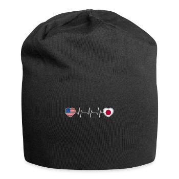 Japon - Bonnet en jersey - noir - Devant