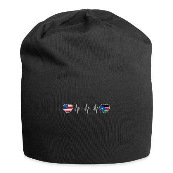 South Sudan - Jersey Beanie - black - Front