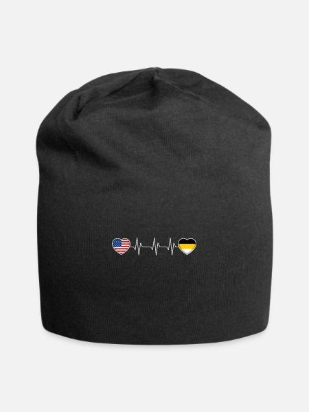 Russisches Kaiserreich - Jersey-Beanie - Schwarz