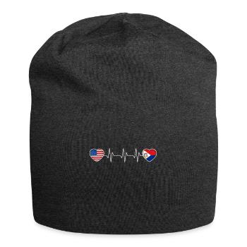 Sint Maarten - Jersey Beanie - charcoal grey - Front