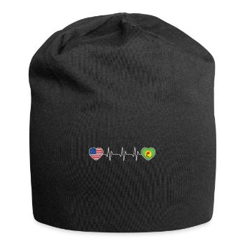Zaire - Jersey-Beanie - Schwarz - Vorne