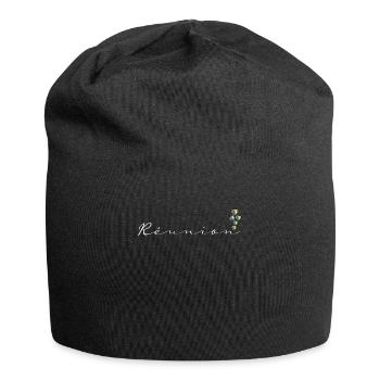Réunion - Jersey-Beanie - Schwarz - Vorne