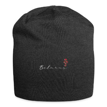 Weißrussland - Jersey-Beanie - Anthrazit - Vorne