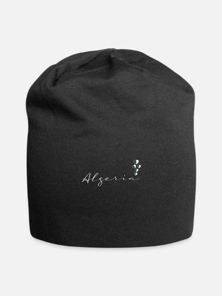 Algeria - Jersey Beanie - black