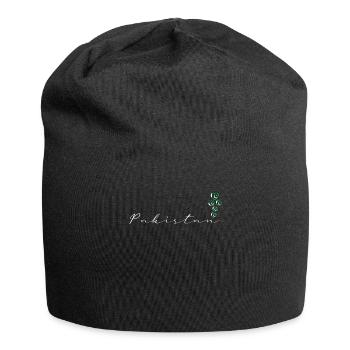 Pakistan - Bonnet en jersey - noir - Devant