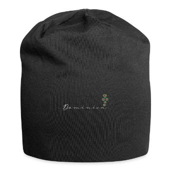 Dominique - Bonnet en jersey - noir - Devant