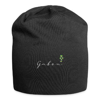 Gabon - Jersey Beanie - black - Front