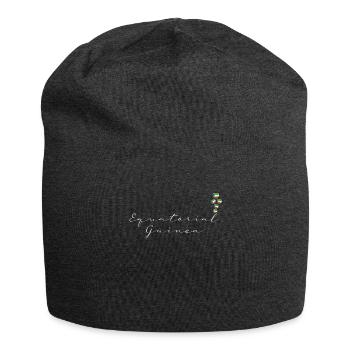 Equatorial Guinea - Jersey Beanie - charcoal grey - Front