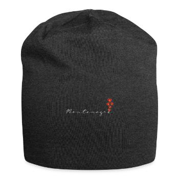 Montenegro - Jersey Beanie - charcoal grey - Front