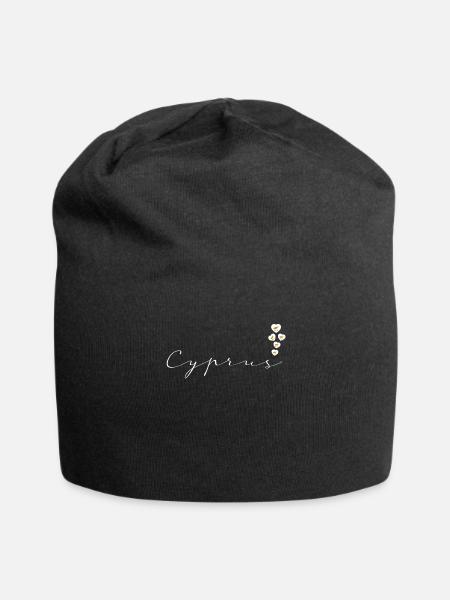 Cyprus - Jersey Beanie - black
