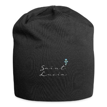Sainte-Lucie - Bonnet en jersey - noir - Devant