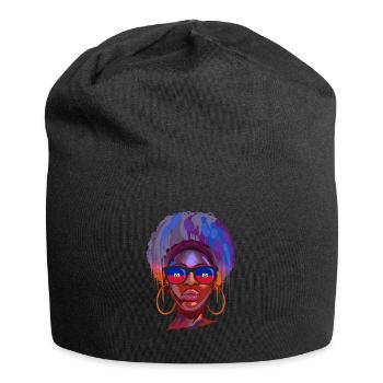 Haiti - Jersey-Beanie - Schwarz - Vorne
