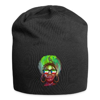 Guinée équatoriale - Bonnet en jersey - noir - Devant