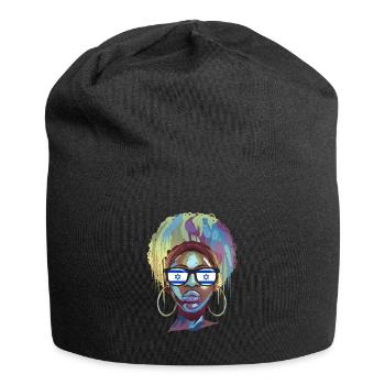Israel - Jersey-Beanie - Schwarz - Vorne
