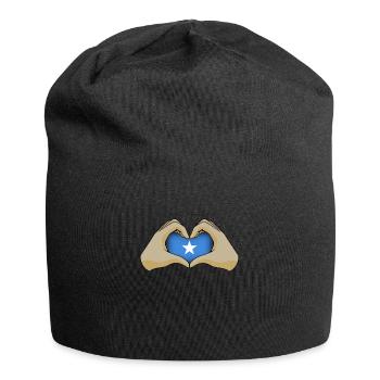 Somalia - Jersey-Beanie - Schwarz - Vorne