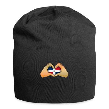 Dominican Republic - Jersey Beanie - black - Front