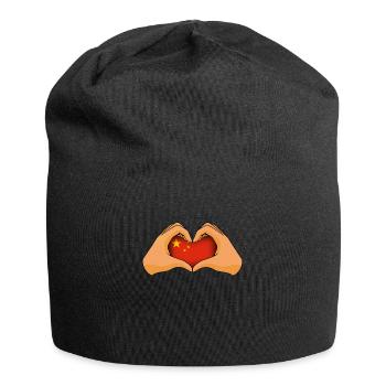 Chine - Bonnet en jersey - noir - Devant