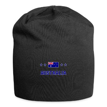 Australien - Jersey-Beanie - Schwarz - Vorne