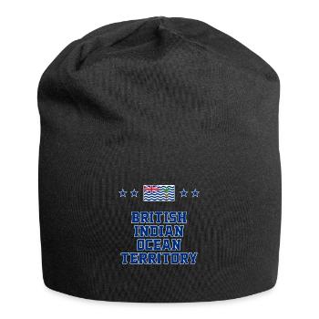 British Indian Ocean Territory - Jersey Beanie - black - Front