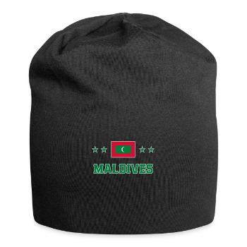 Maldives - Jersey Beanie - black - Front