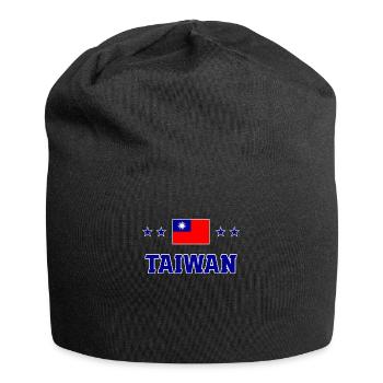 Taiwan - Jersey-Beanie - Schwarz - Vorne