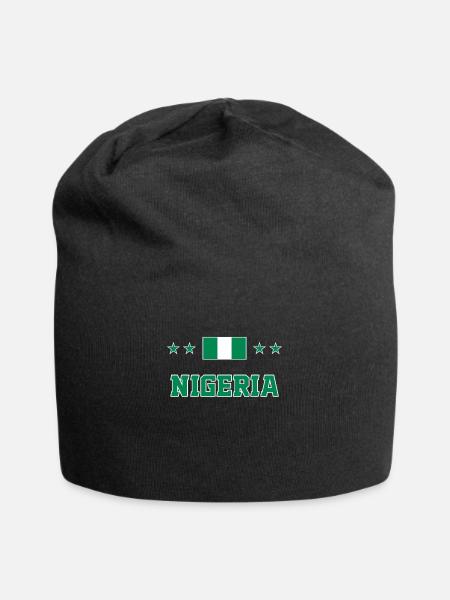 Nigeria - Jersey Beanie - black