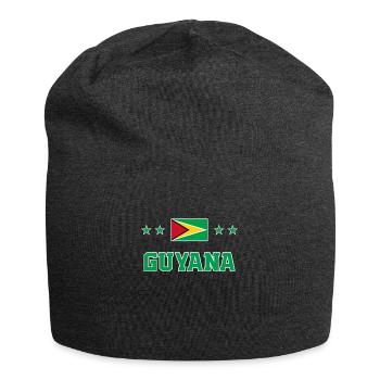 Guyana - Bonnet en jersey - charbon - Devant