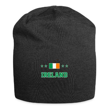Irlande - Bonnet en jersey - charbon - Devant
