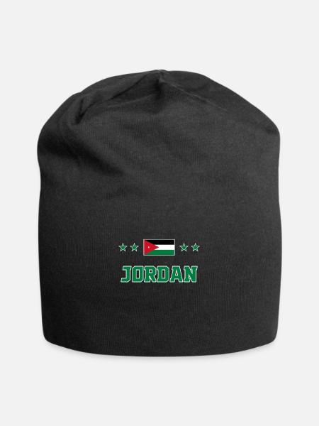 Jordanie - Bonnet en jersey - noir