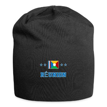 Réunion - Jersey-Beanie - Schwarz - Vorne