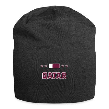Qatar - Jersey Beanie - charcoal grey - Front